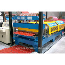 Corrugated Glazed Roof Tile Wall Panel Roll Forming Machine